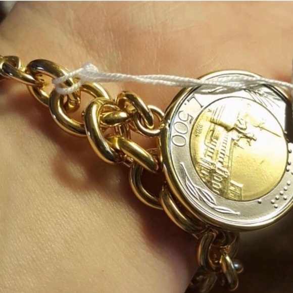 18k Italian Lira Bracelet - Picture 8 of 8